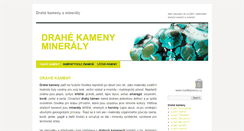 Desktop Screenshot of drahe-kameny-mineraly.cz